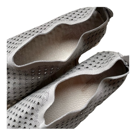 Ilse Jacobsen Women's EU 39 (8.5-9) Tulip Grey Closed Toe Slip On Flats - Picture 7 of 8